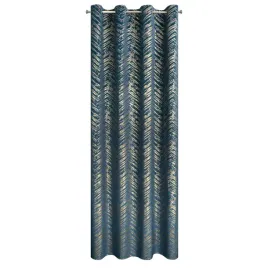 zaslona-welwetowa-140x250-na-kolach-gotowa-geometryczna-granatowo-zlota