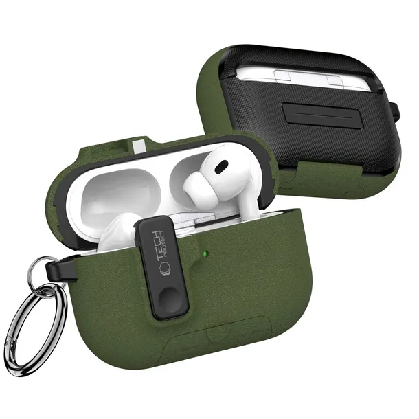 tech-protect-slim-hook-apple-airpods-pro-3-olive-green-model-5906302333271