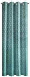 zaslona-welwetowa-140x250-na-kolach-gotowa-mila-geometryczna-turkusowa