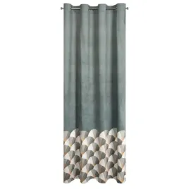 zaslona-welwetowa-140x250-na-przelotkach-stylowa-liscie-stalowa