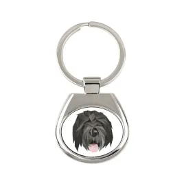 czarny-terier-rosyjski-russian-black-terrier-geometryczny-brelok-brelocze