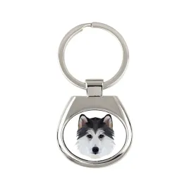 husky-syberyjski-siberian-husky-geometryczny-brelok-breloczek-ze-zdjeciem