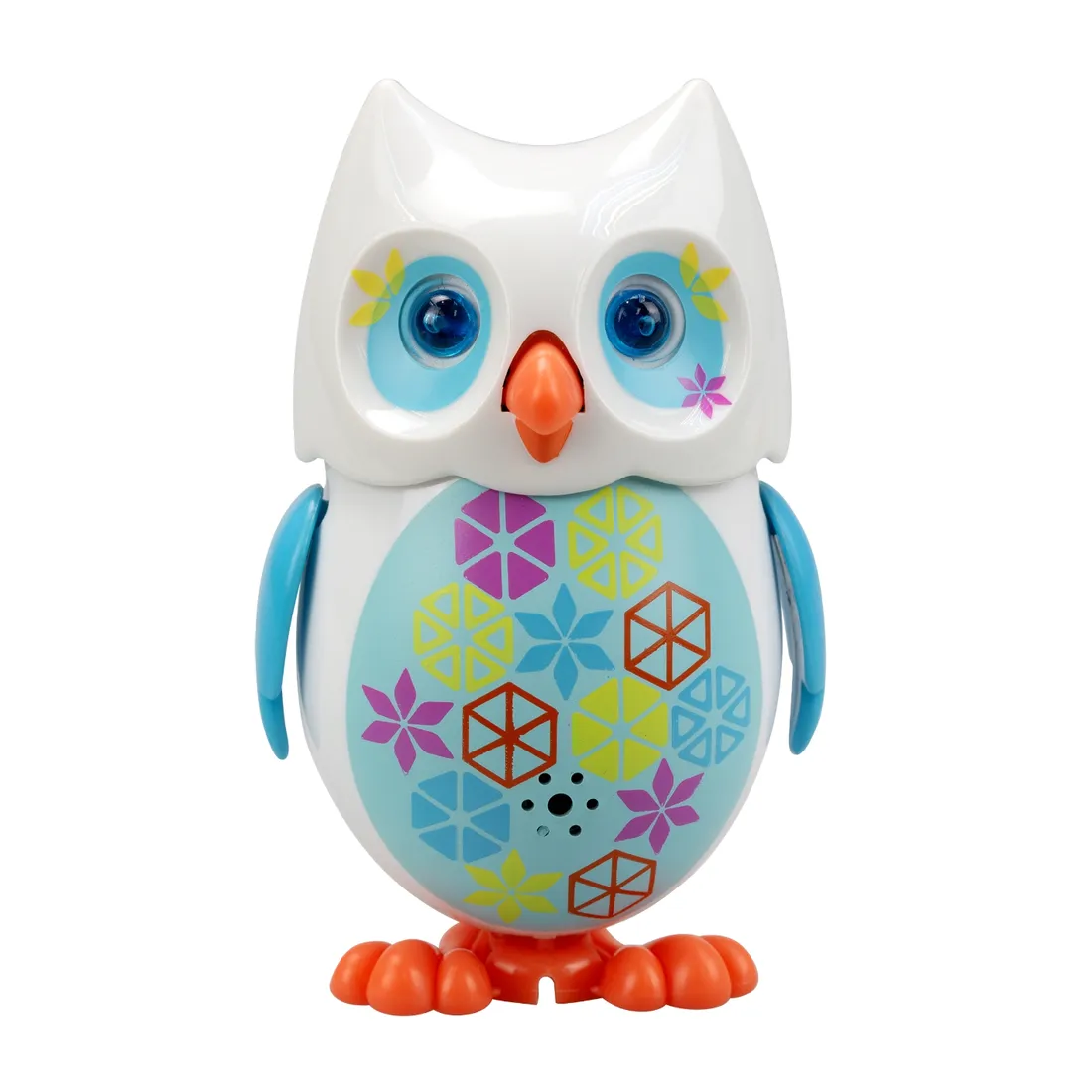 mini-hoot-spiewajaca-interaktywna-sowa-swiecace-oczy-biala-silverlit-88285-stan-nowy