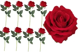 8-x-roze-welurowe-kwiaty-na-cmentarz-jak-zywe-nie-barwia-roza-czerwona