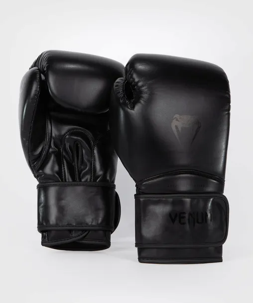RĘKAWICE BOKSERSKIE Venum Contender 1.5 syntetyczne Czarne/Czarne 14oz