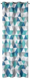 zaslona-dekoracyjna-140x250-na-przelotkach-geometryczna-turkusowo-szara