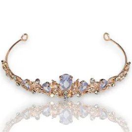 tiara-diadem-korona-rozowe-zloto-rose-gold-slub-sylwester-studniowka