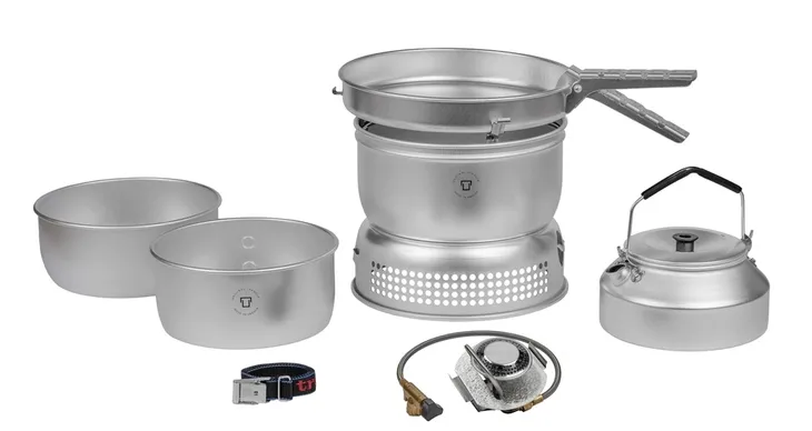 KUCHENKA TURYSTYCZNA TRANGIA STOVE 25-2 UL GB zestaw campingowy