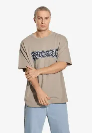 koszulka-meska-t-shirt-oversize-prosto-graffiti-bezowa