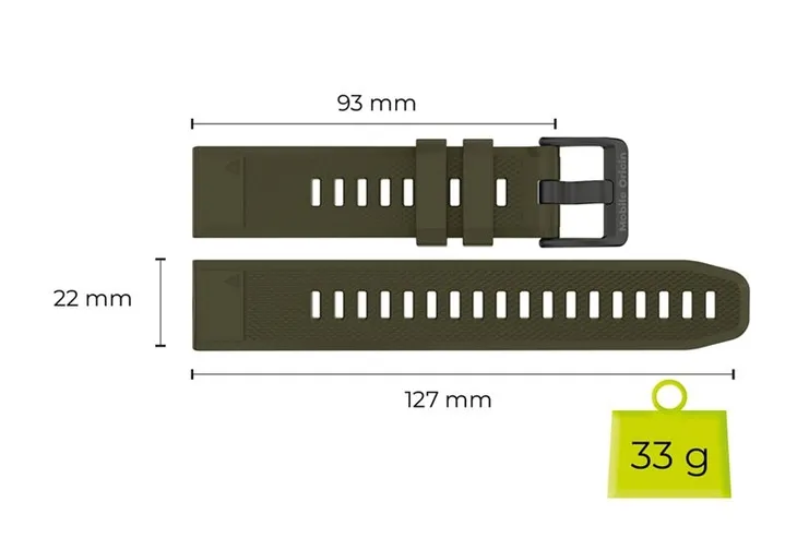 mobile-origin-easy-strap-watch-22mm-dark-green-stan-nowy-marka-inny
