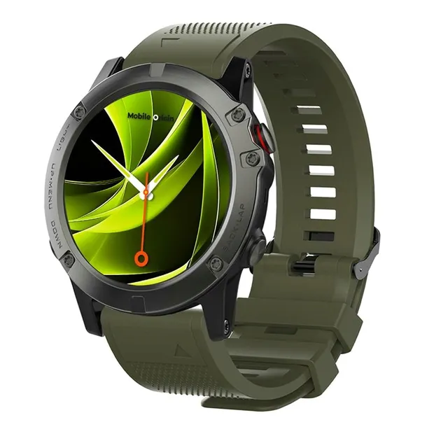 mobile-origin-easy-strap-watch-22mm-dark-green-material-nylon-stan-nowy