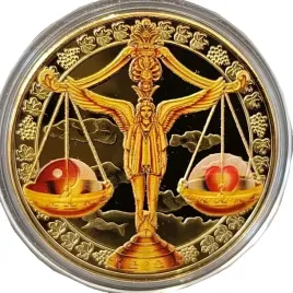 moneta-kolekcjonerska-znaki-zodiaku-waga