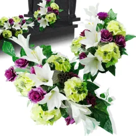 stroik-na-cmentarz-grob-pomnik-sztuczne-kwiaty-wiazanki-roza-wazon-bukiet