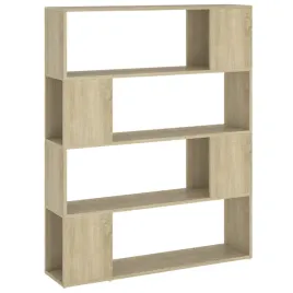 regal-na-ksiazki-przegroda-dab-sonoma-100x24x124-cm