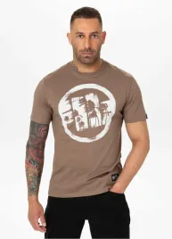 koszulka-meska-t-shirt-pit-bull-pitbull-logo-palms-brazowa