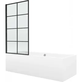 mexen-cube-wanna-prostokatna-170x80-cm-z-obudowa-i-parawanem-czarny-wzor