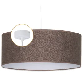 lampa-wiszaca-lniana-50-25-bialy-odcienie-brazu-nowoczesny-design