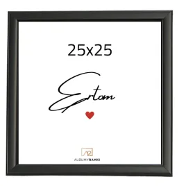ramka-na-zdjecie-aura-25x25-czarna-kwadratowa