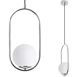 lampa-wiszaca-sufitowa-zyrandol-luna-chrom-srebrny-kula-ring-pojedyncza-e14