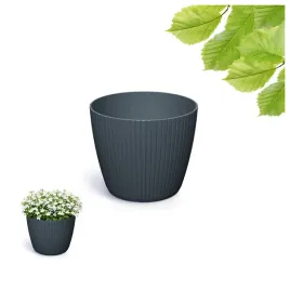 okragla-doniczka-nowoczesna-dekoracyjna-plastikowa-oslonka-antracytowa-19l