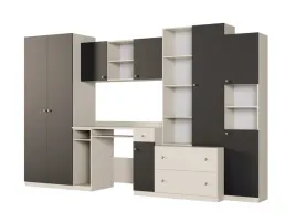 dziecieca-mebloscianka-nel-320x200biurkoszafykaszmirowy-bez-czarny-onyx