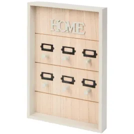 skrzynka-szafka-wieszak-na-klucze-6-haczykow-home-bezowa