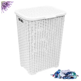 kosz-na-pranie-bielizne-z-pokrywa-wolnostojacy-pojemnik-rattan-bialy-60l