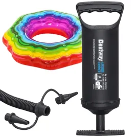 reczna-pompka-do-materaca-plazowego-basenu-pontonu-3-koncowki-kompaktowa