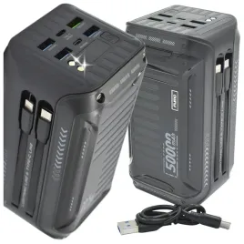 mocny-powerbank-power-bank-z-kablami-50000mah-4xusb-usb-c-szybkie-ladowanie