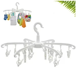 suszarka-wieszak-na-pranie-bielizne-parasol-rozkladany-spinacz-18-szt-klips