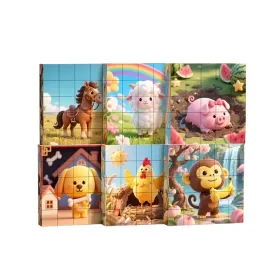 magnetyczne-klocki-zwierzeta-6w1-kon-pies-kura