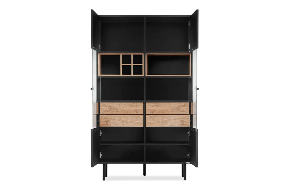 witryna-czarna-dab-do-salonu-175-lofty-konsimo