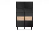witryna-czarna-dab-naturalny-175-lofty-konsimo