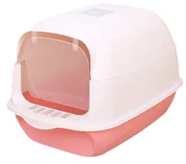 kuweta-dla-kota-zamykana-z-lopatka-rozowa-comfort-50x35x33cm-uniq-pets