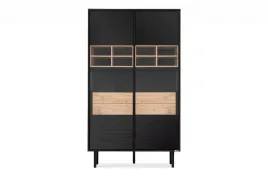 witryna-czarna-dab-antracyt-175-lofty-salon