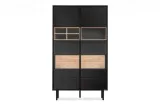 witryna-czarna-dab-loft-175-lofty-konsimo