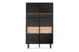 witryna-czarna-dab-antracyt-175-lofty-konsimo-kolor-mebla-dab-naturalny
