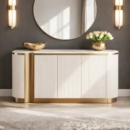 komoda-ryflowana-biala-zlota-glamour-premium-z-blatem-marmurowym-158x40x88