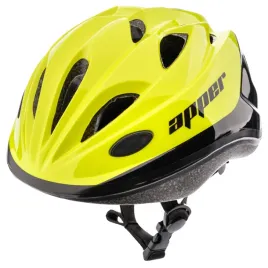 kask-rowerowy-regulowany-dzieciecy-zolty-otwory-wentylacyjne-ochronny-apper