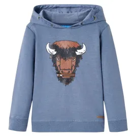 bluza-dziecieca-z-kapturem-niebieski-melanz-140