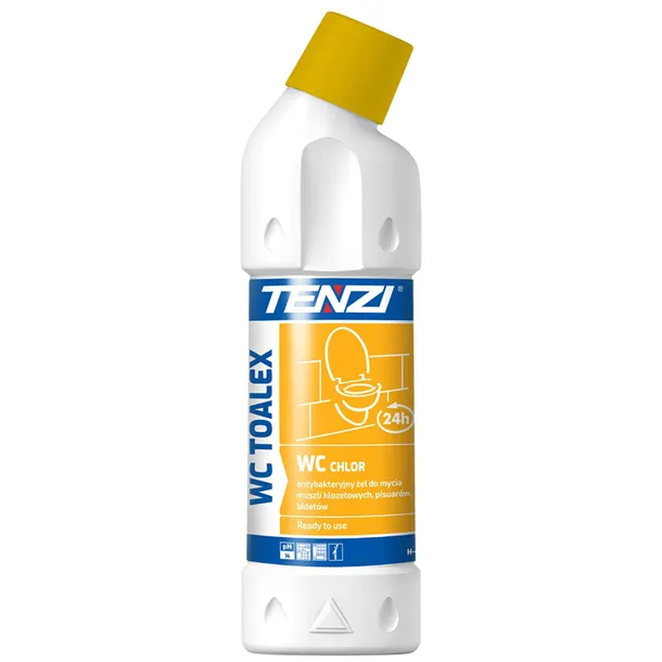 TENZI TOALEX WC ŻEL ANTYBAKTERYJNY DO MYCIA DEZYNFEKCJI Z CHLOREM 750ml