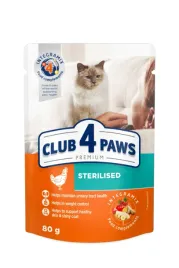 club-4-paws-premium-mokra-karma-dla-sterylizowanych-kotow-kurczak-w-galar
