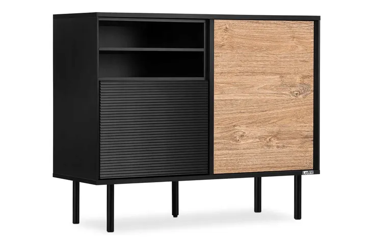 komoda-czarna-loftowa-150-dab-lofty-konsimo-kolekcja-lofty