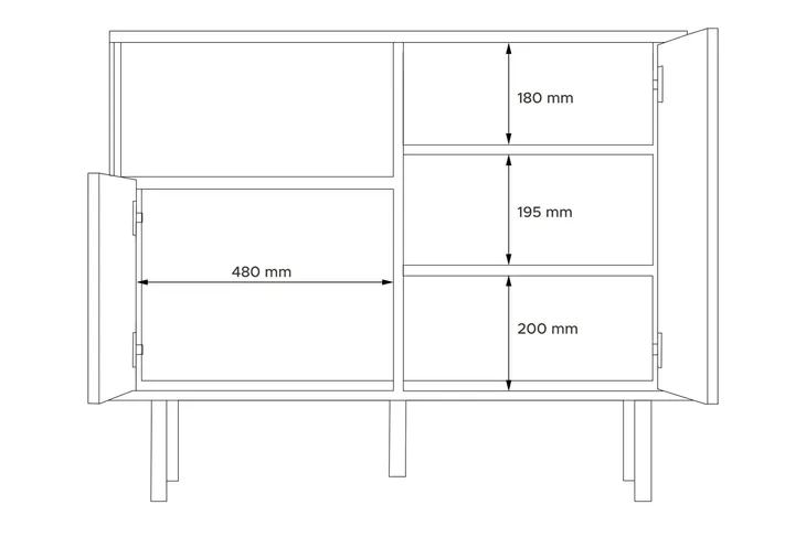komoda-czarna-loftowa-150-dab-lofty-konsimo-stan-nowy-kolor-mebla-dab-naturalny