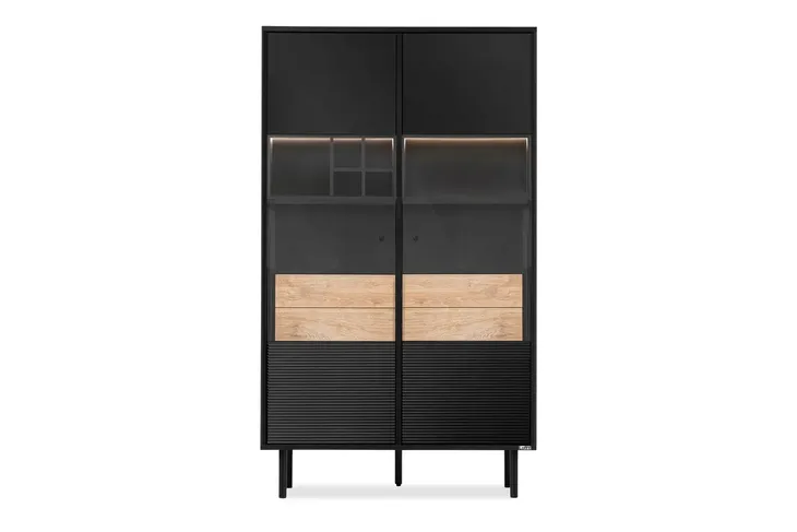 witryna-czarna-dab-loft-175-lofty-salon-kolor-mebla-dab-naturalny