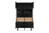 witryna-czarna-dab-loft-175-lofty-salon-typ-stojaca