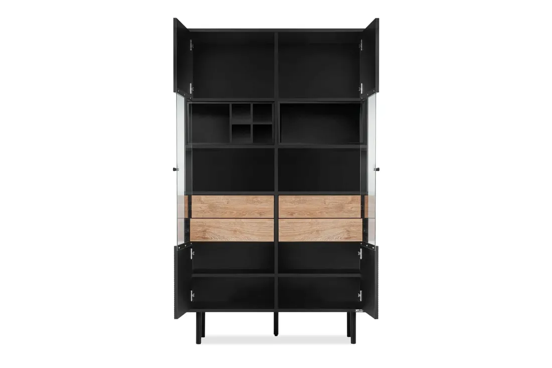 witryna-czarna-dab-loft-175-lofty-salon