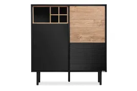komoda-czarna-loft-150-dab-naturalny-lofty-konsimo