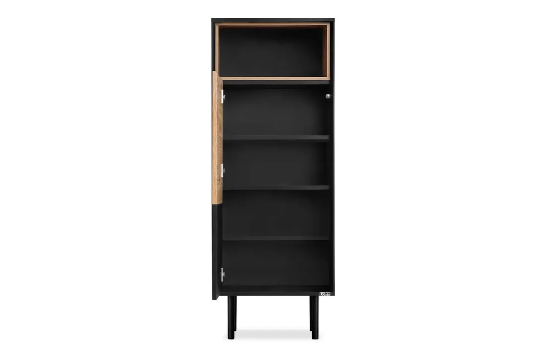 regal-loft-dab-naturalny-lofty-antracyt-konsimo