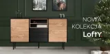 regal-loft-czarny-dab-naturalny-lofty-mat-stan-nowy